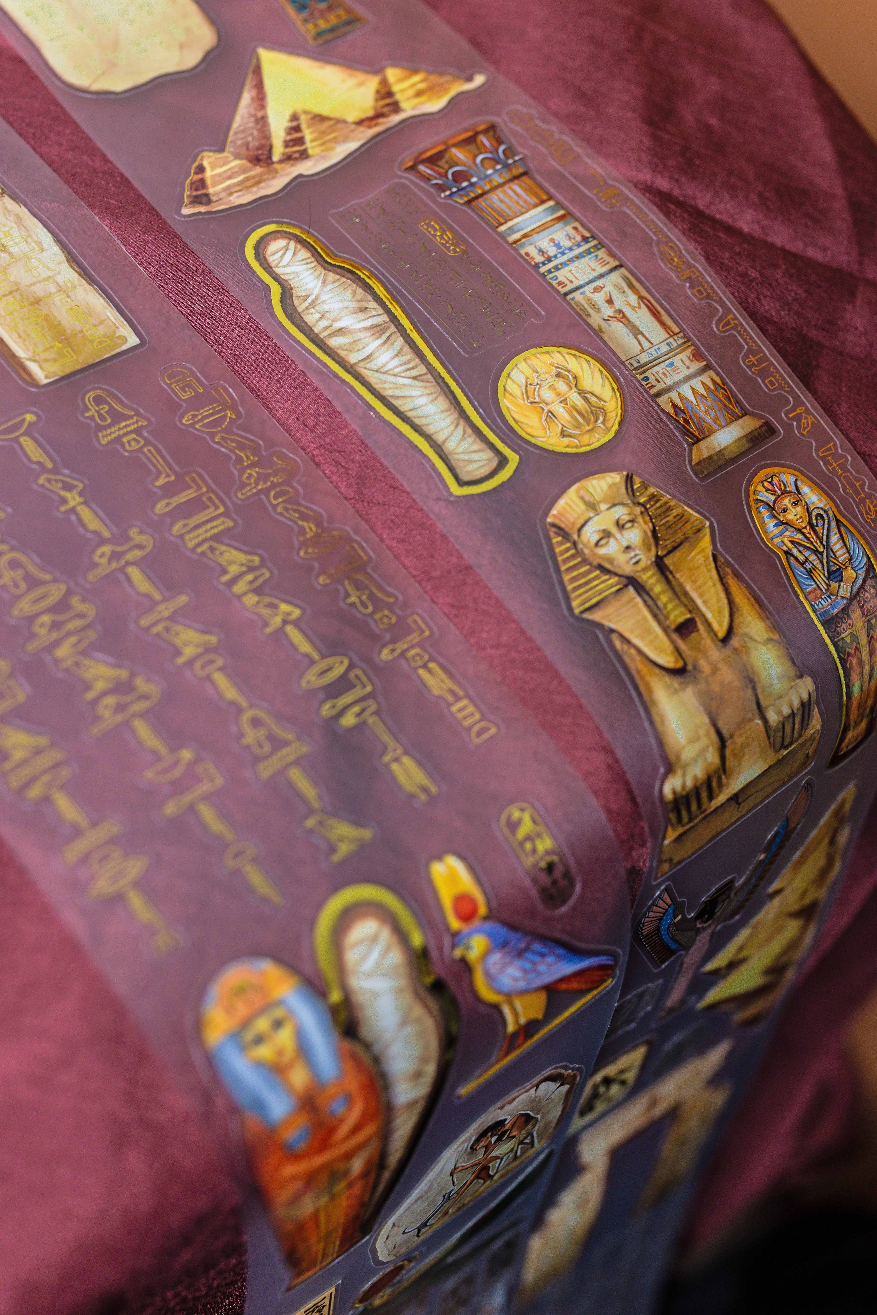 CoraCreaCrafts Ancient Egypt Transparent Tape - Image 4