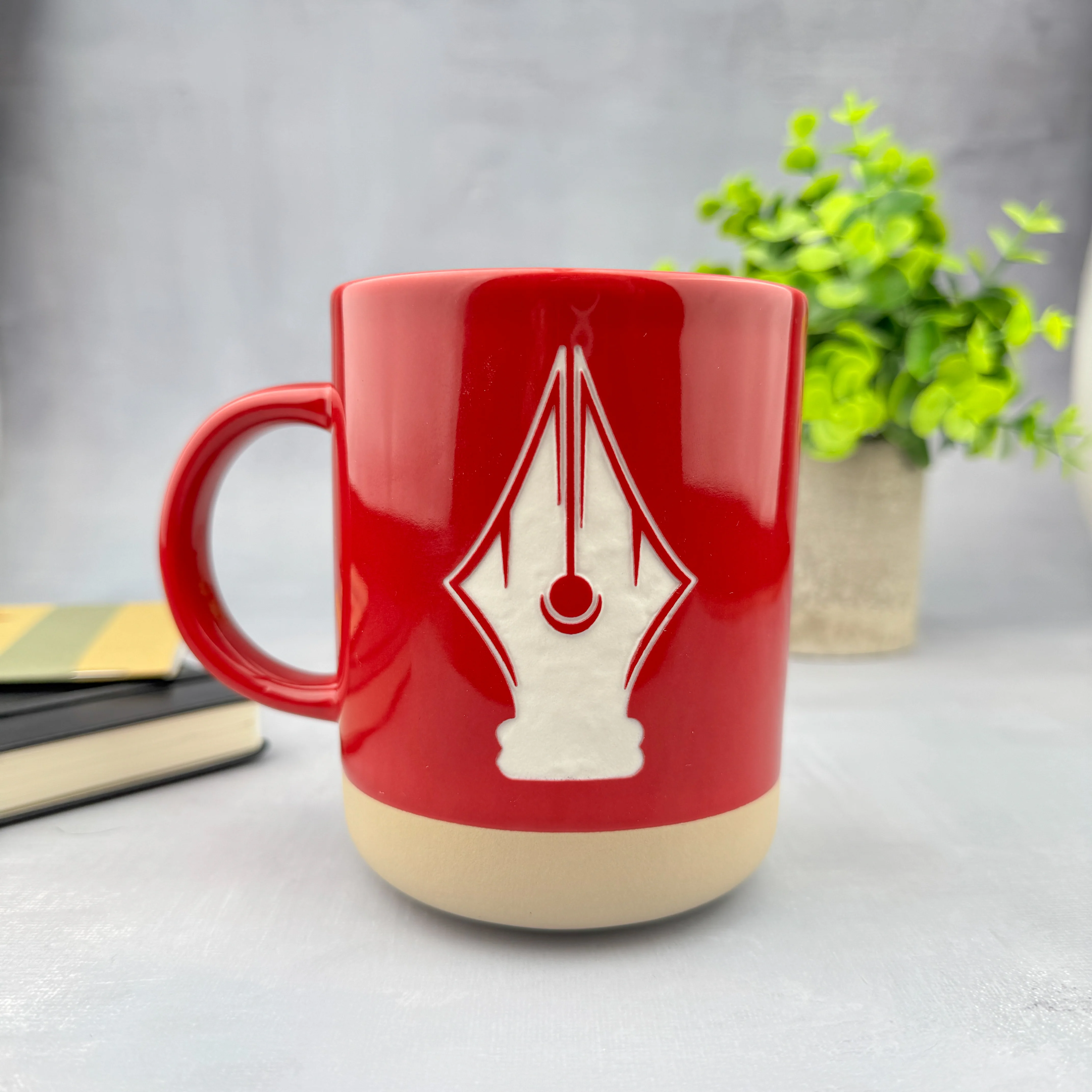 Atlas Stationers Nib Coffee Mug - Red (Atlas Exclusive) - Image 4