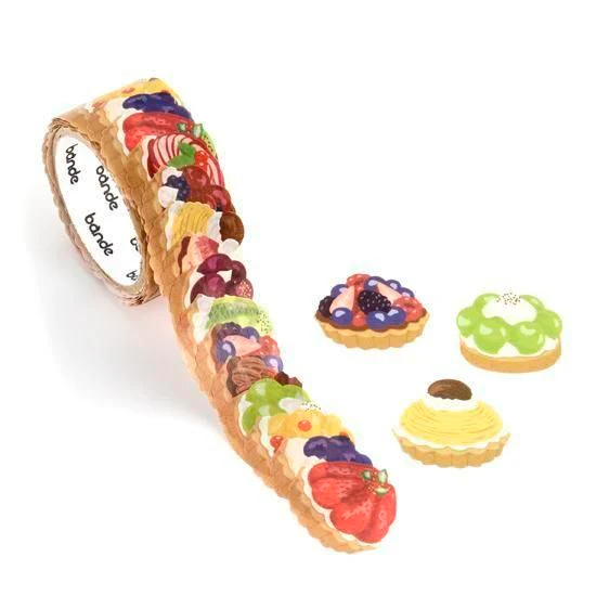 Bande Washi Tape Sticker Rolls - Tarts - Image 2
