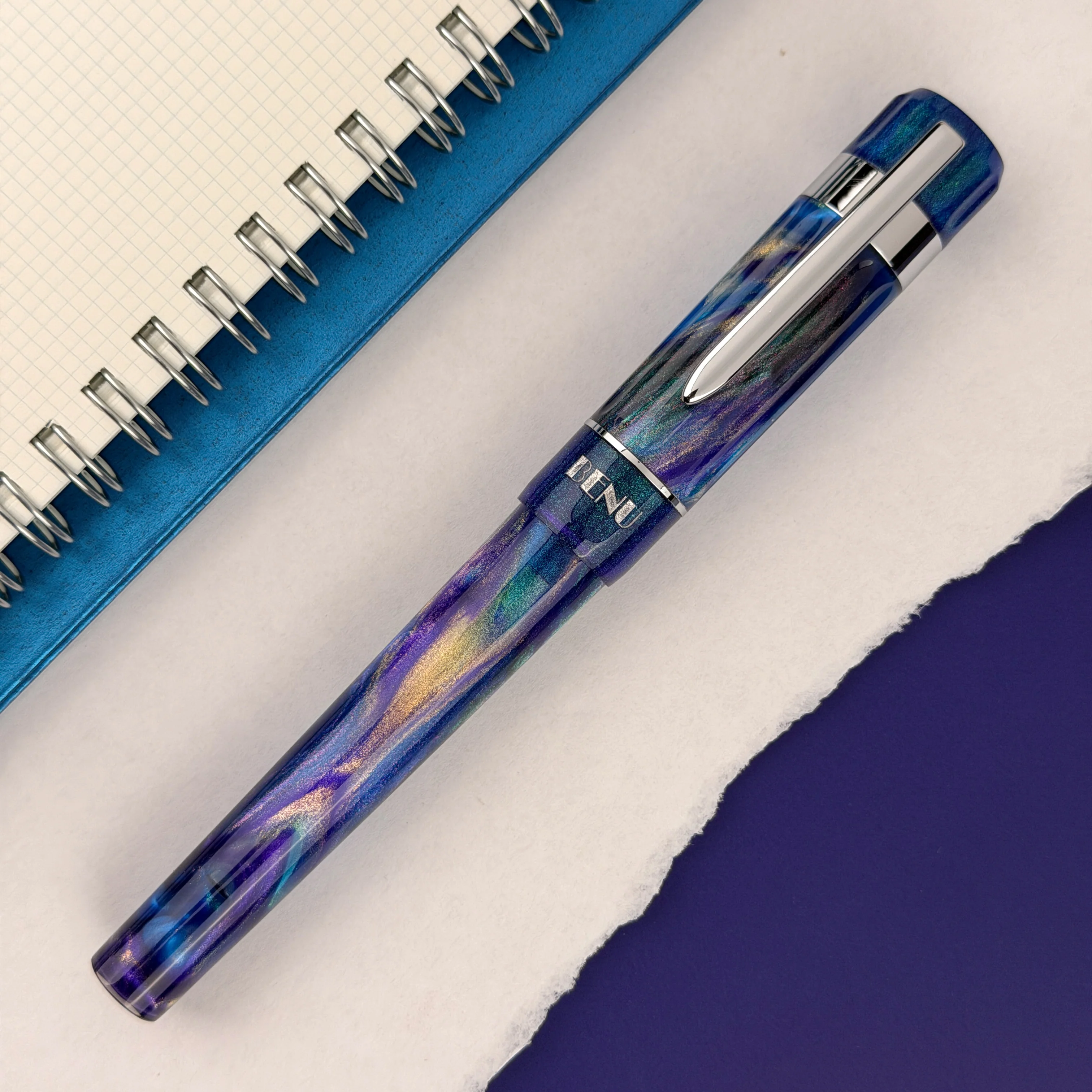 Benu Tribute Collection Fountain Pen - Monet - Image 2