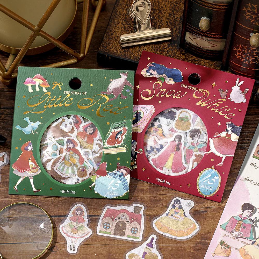 BGM Flake Stickers - Fairy Tale - Snow White - Image 6