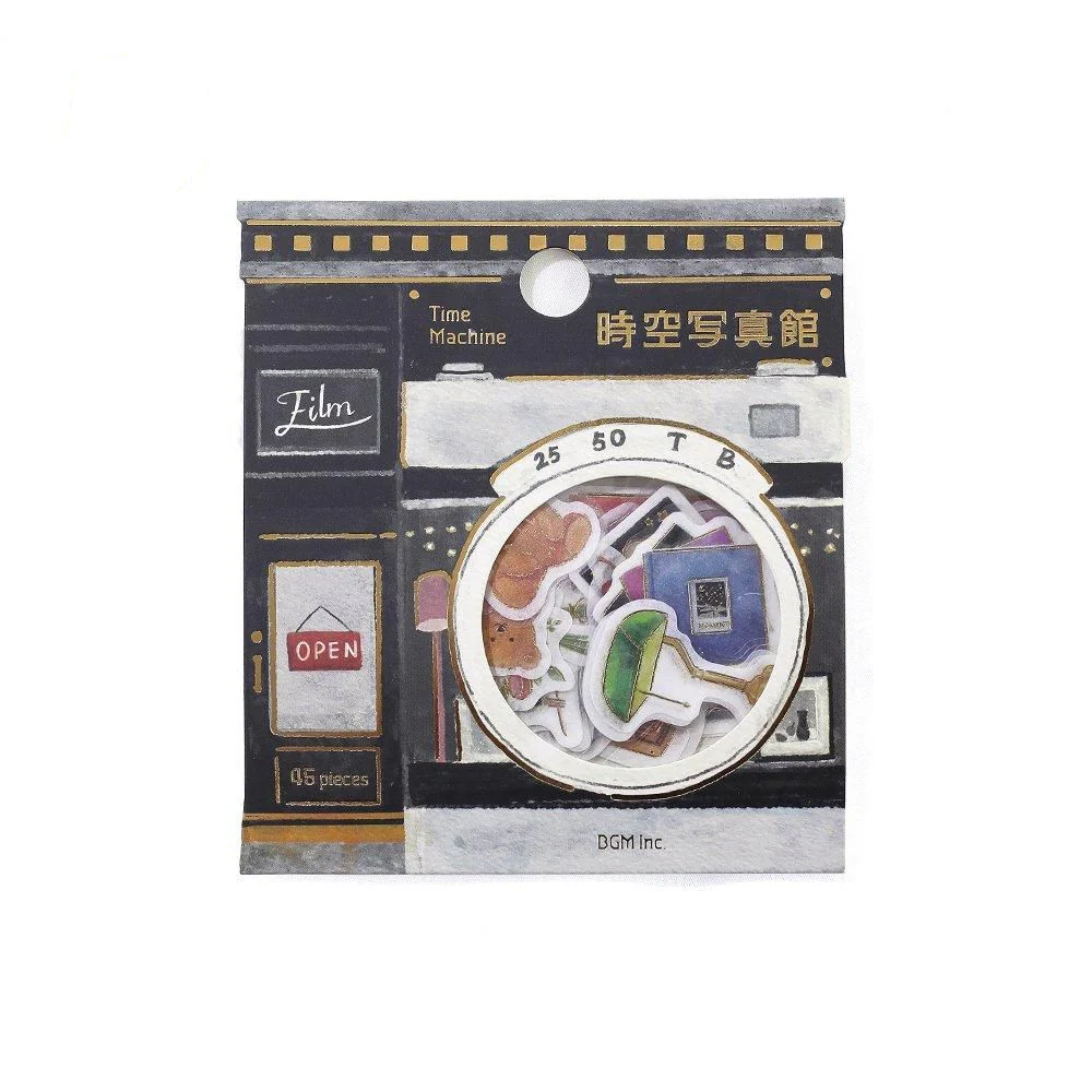 BGM Flake Stickers - Fantasy Shopping Street - Space-Time Photo Gallery - Image 3