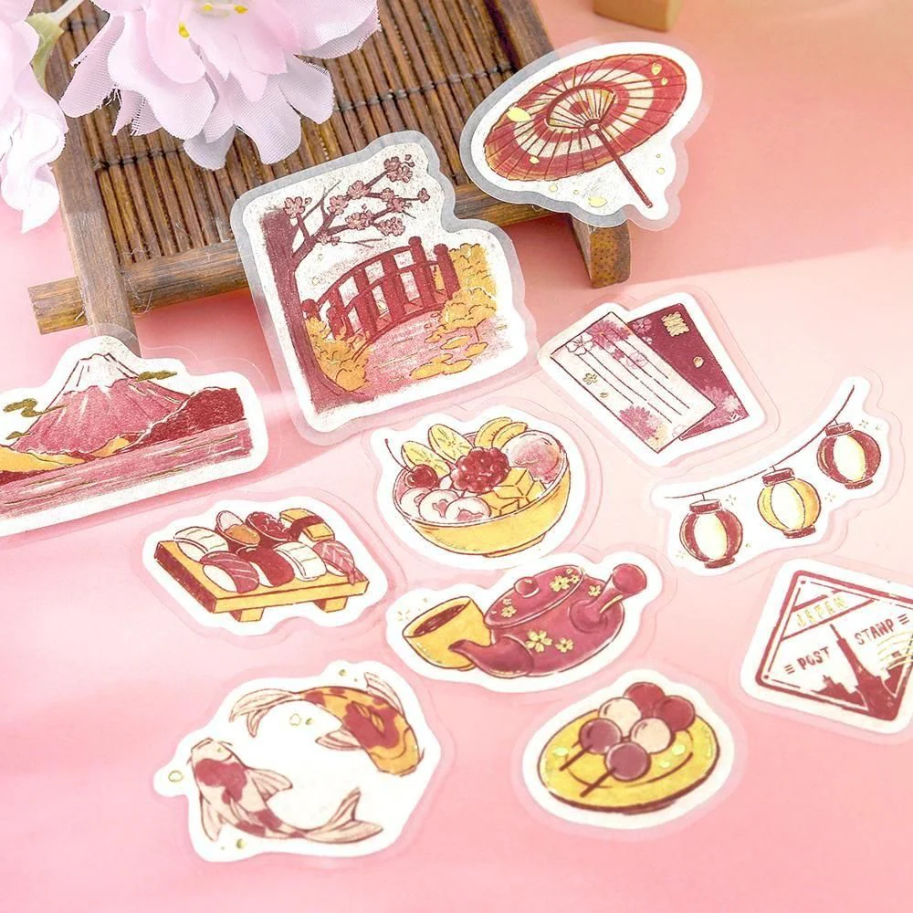 BGM Flake Stickers - Fragments of a Journey - To Japan - Image 3