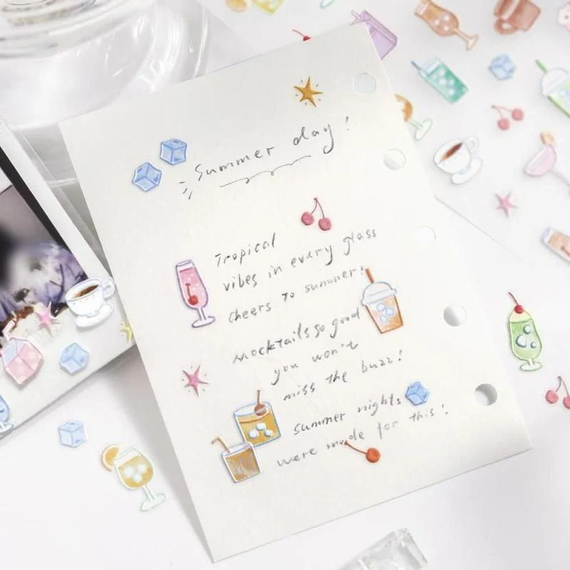 BGM Icing Sticker Sheet - Soft and Fluffy Drink - Image 4