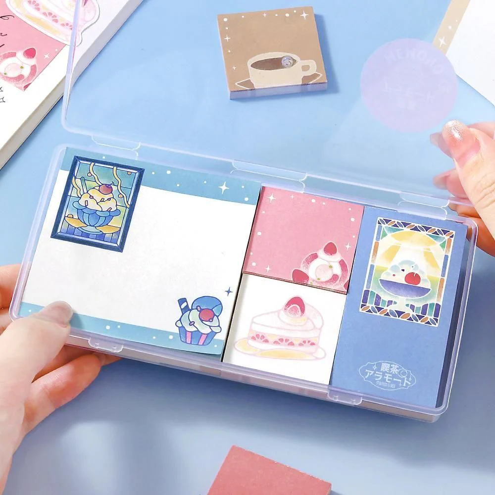 BGM Memo Pad Set - Memono - Cafe à la Mode Stained Glass - Image 5