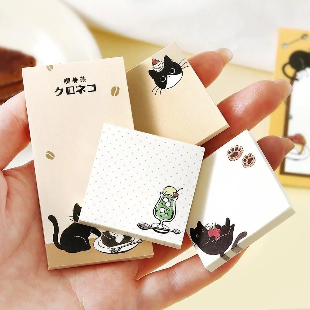 BGM Memo Pad Set - Memono - Kuroneko Cafe - Image 4