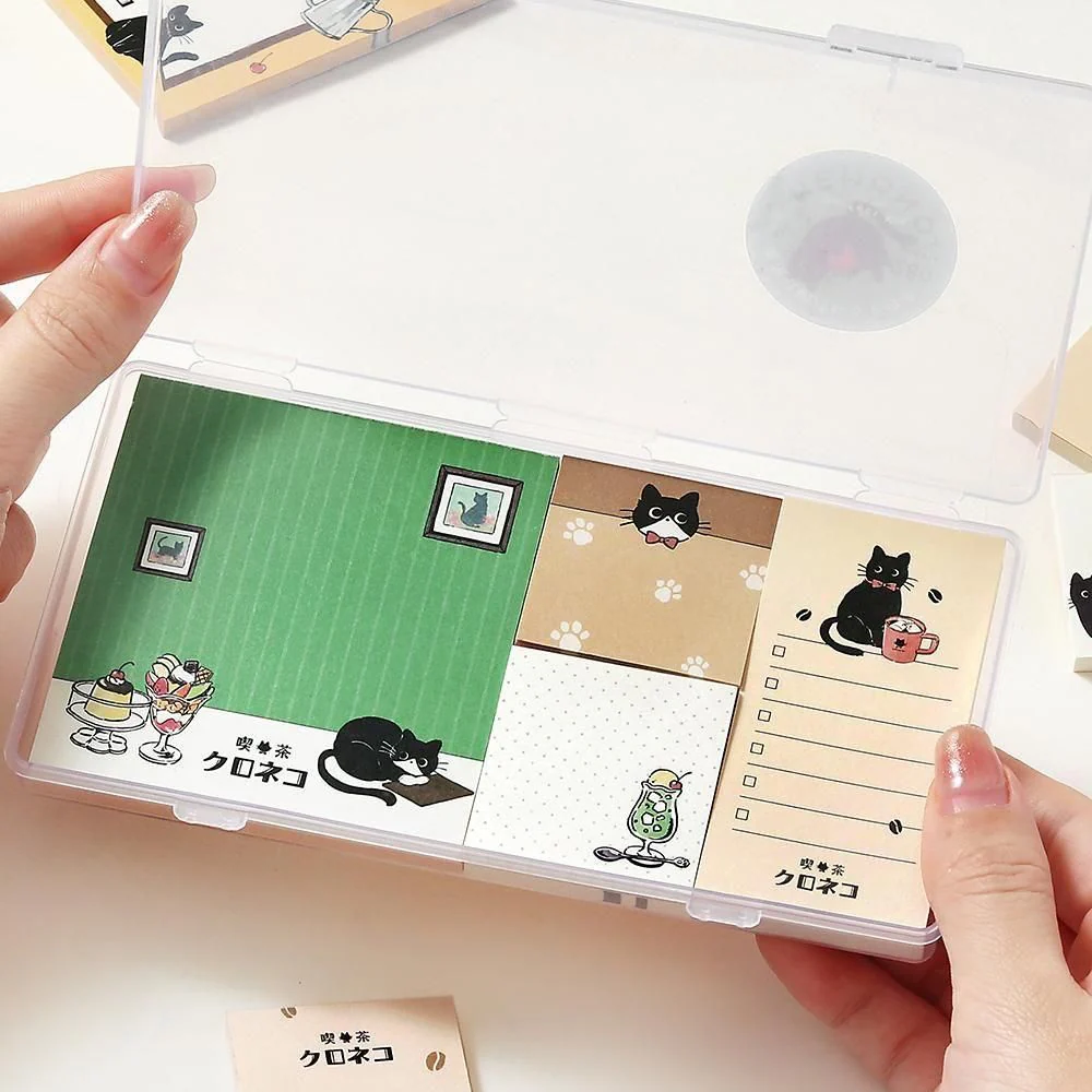 BGM Memo Pad Set - Memono - Kuroneko Cafe - Image 5