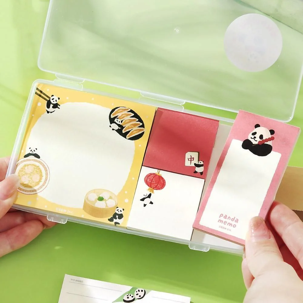 BGM Memo Pad Set - Memono - Panda Day - Image 5