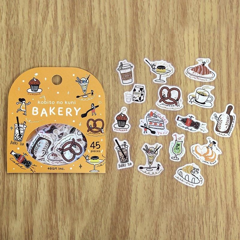 BGM Planner Sticker Flakes - Kobito no Kuni - Bakery - Image 3