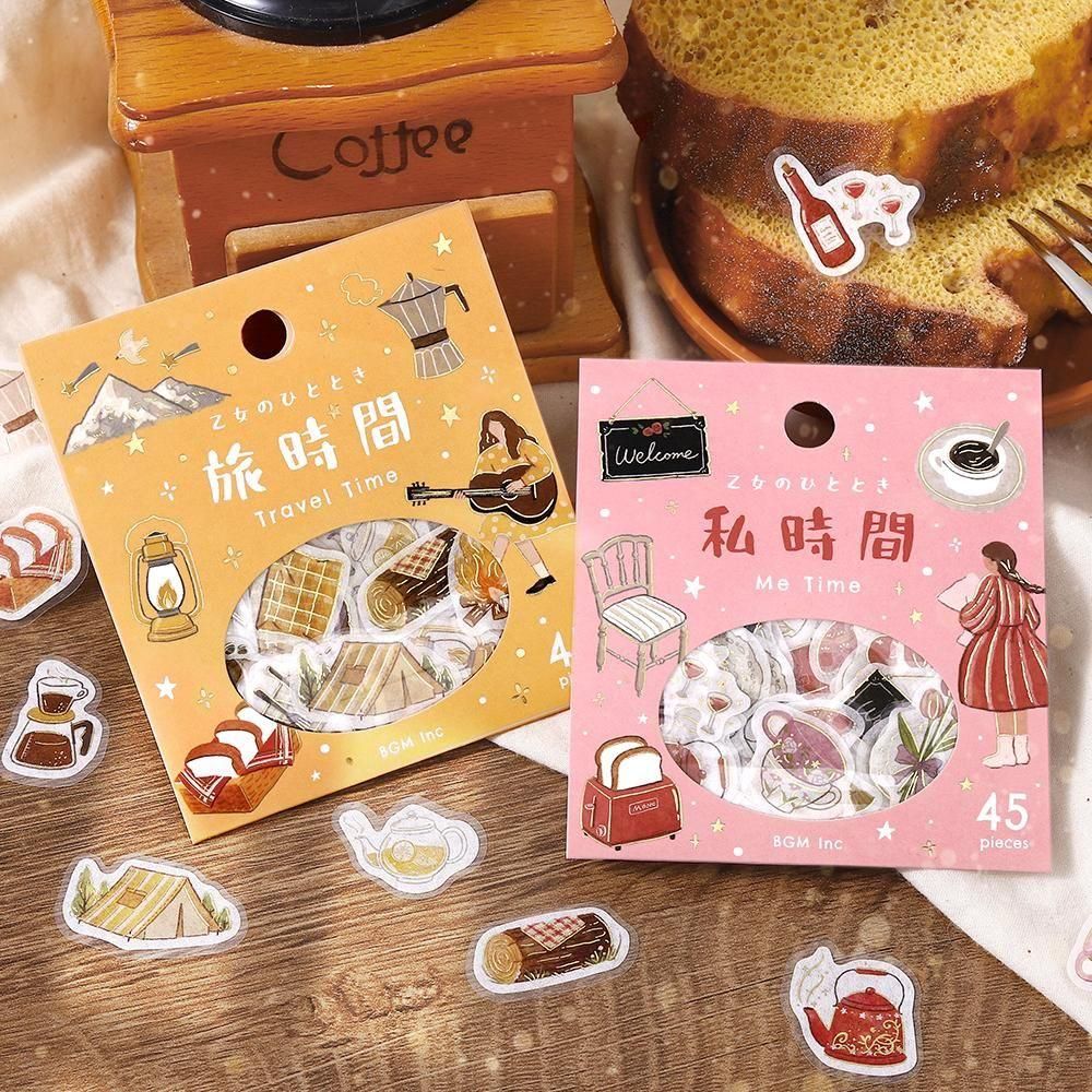 BGM Planner Sticker Flakes - Maiden's Moment - Me Time - Image 6