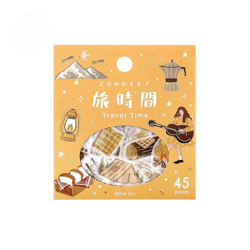 BGM Planner Sticker Flakes - Maiden's Moment - Travel Time - Image 5