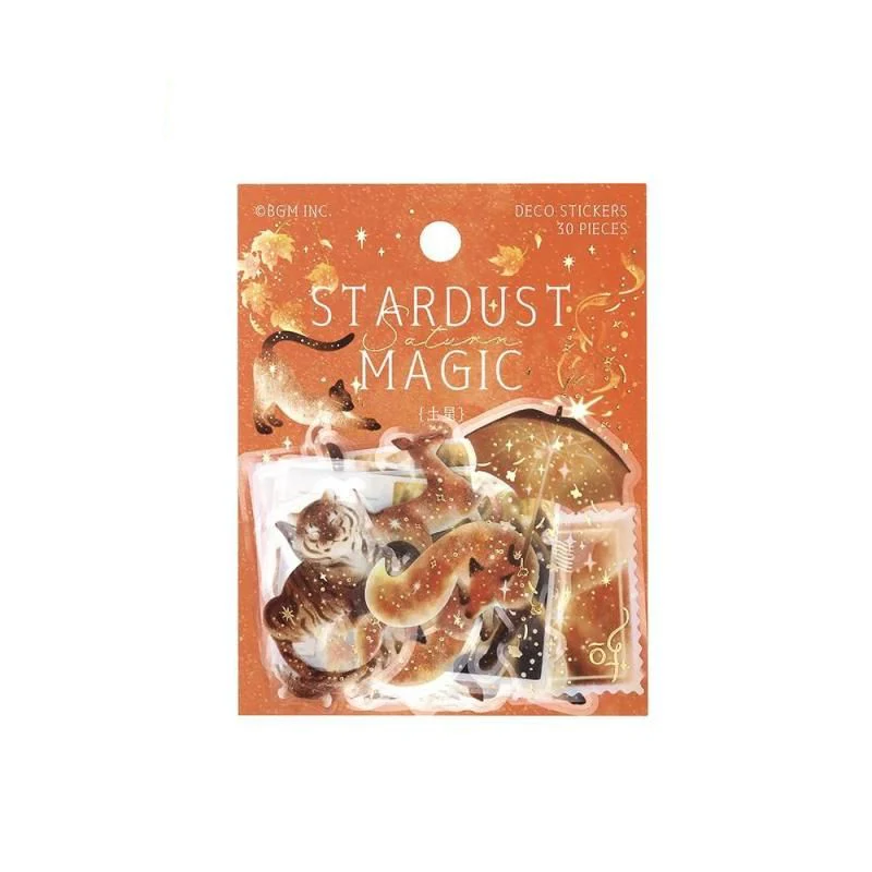 BGM Planner Sticker Flakes - Stardust Magic - Saturn - Image 2