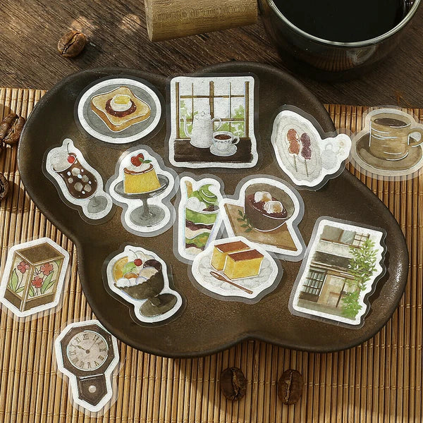 BGM Planner Sticker Flakes - Today's Cafe - Old House Cafe - Image 3