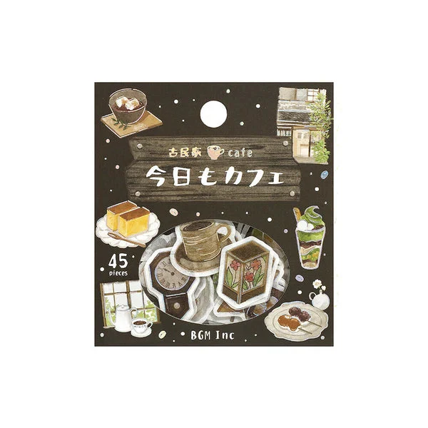 BGM Planner Sticker Flakes - Today's Cafe - Old House Cafe - Image 6