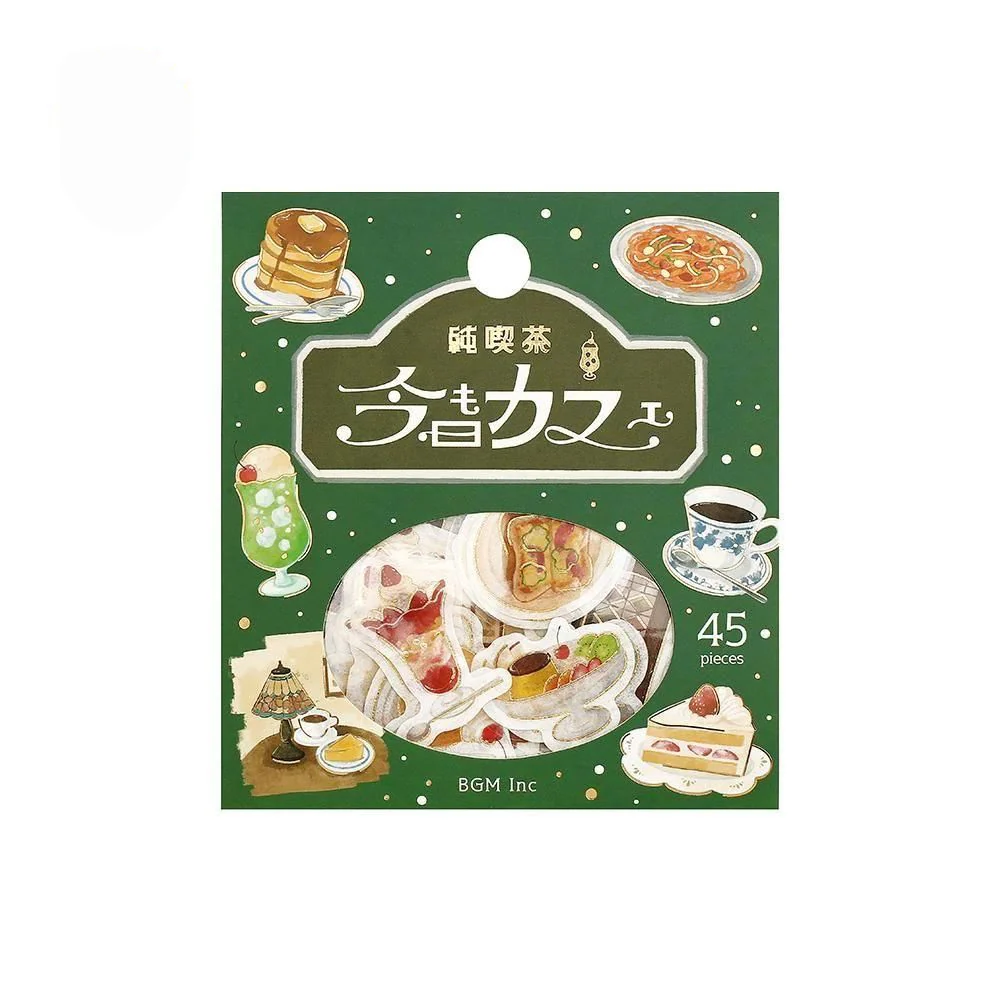 BGM Planner Sticker Flakes - Today's Cafe - Pure Coffee Shop - Image 5