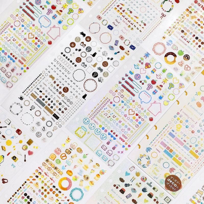 BGM Planner Sticker Sheet - Pixel Painting - Image 9