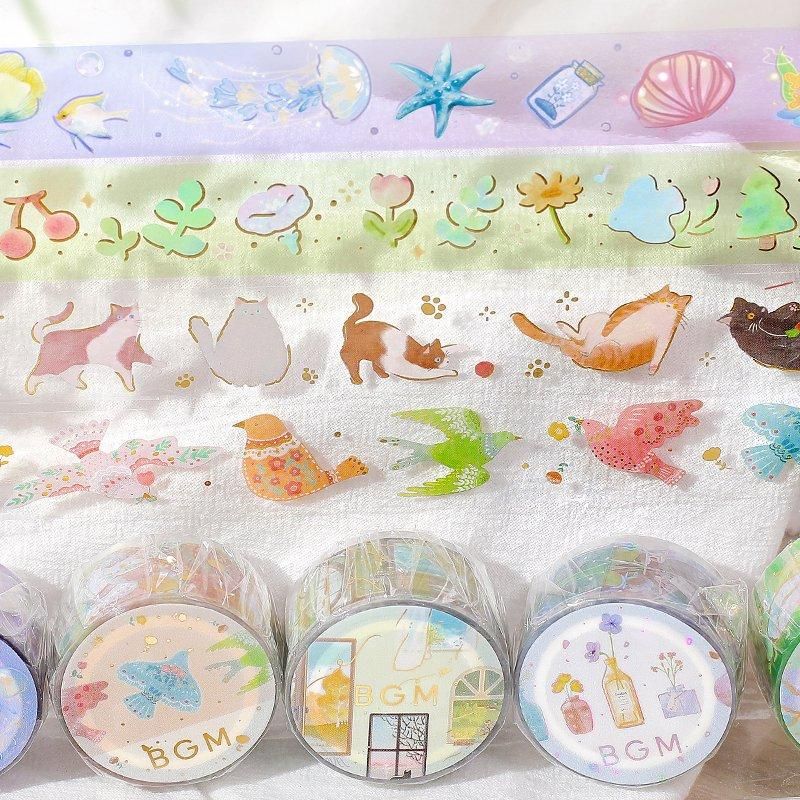 BGM Washi Tape - Clear Tape - Melody - Image 4