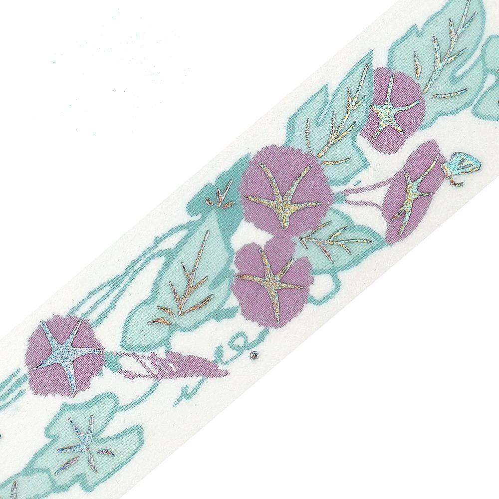 BGM Washi Tape - Flowers and Plants - Morning Glory - Image 2