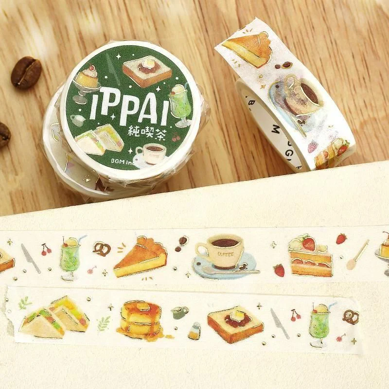 BGM Washi Tape - IPPAI - Retro Cafes - Image 3