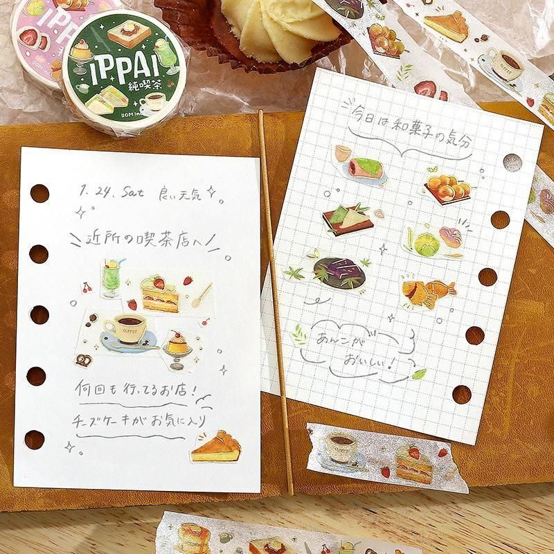 BGM Washi Tape - IPPAI - Retro Cafes - Image 4
