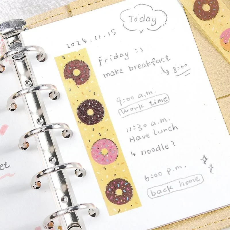 BGM Washi Tape - Life - Afternoon Donuts - Image 3