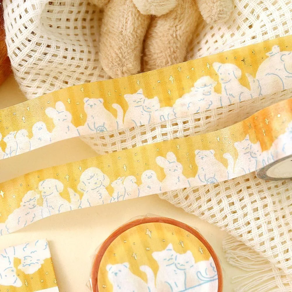 BGM Washi Tape - Life - Animal Weather - Image 3