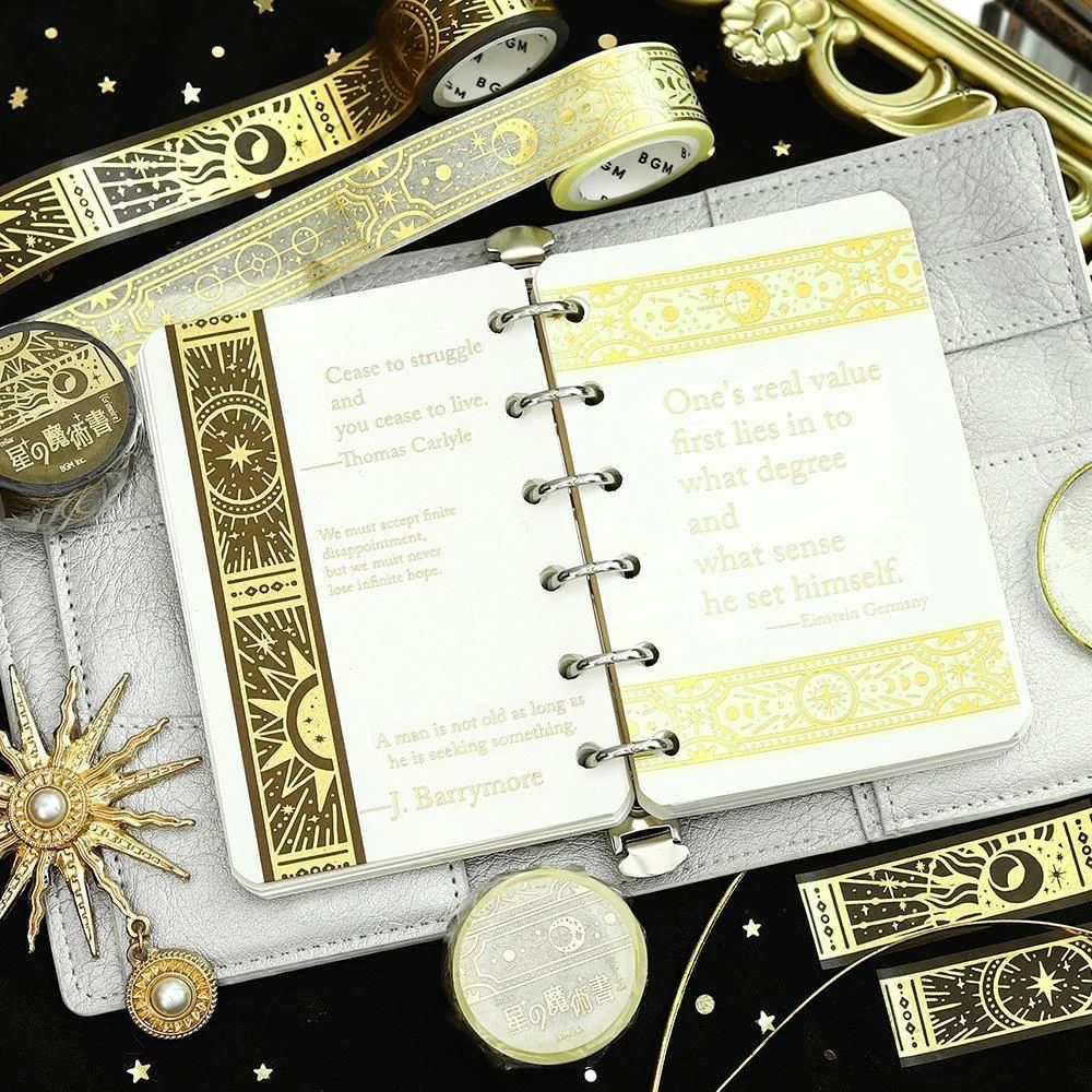 BGM Washi Tape - Star Magic Book - Sacred - Image 4
