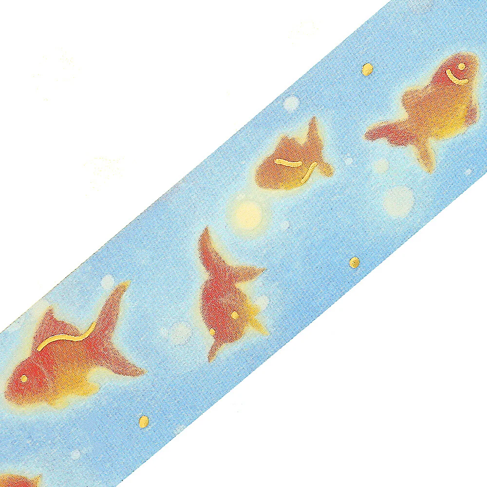 BGM Washi Tape - Summer Limited - Goldfish Fluctuation (Limited Edition) - Image 2