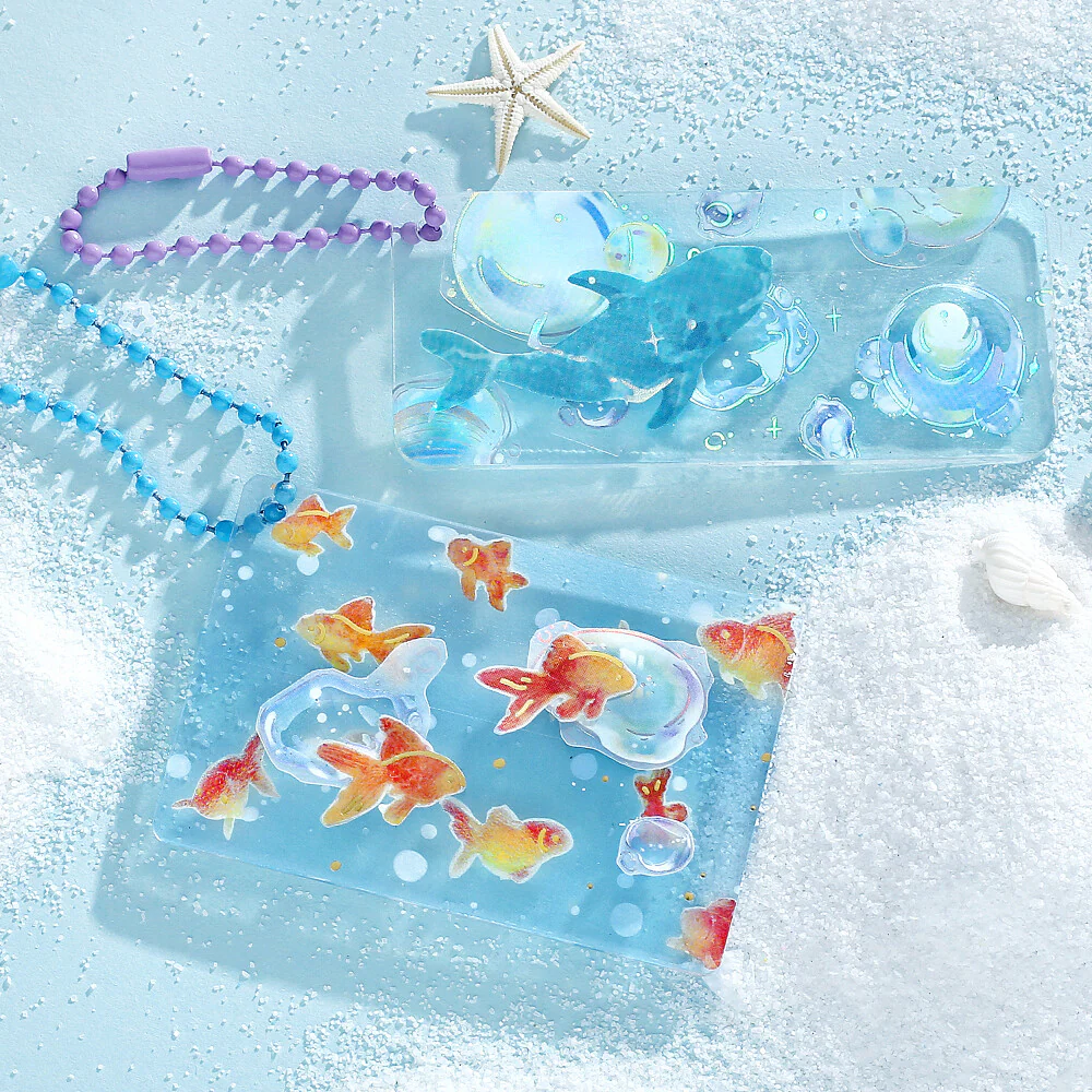 BGM Washi Tape - Summer Limited - Goldfish Fluctuation (Limited Edition) - Image 4