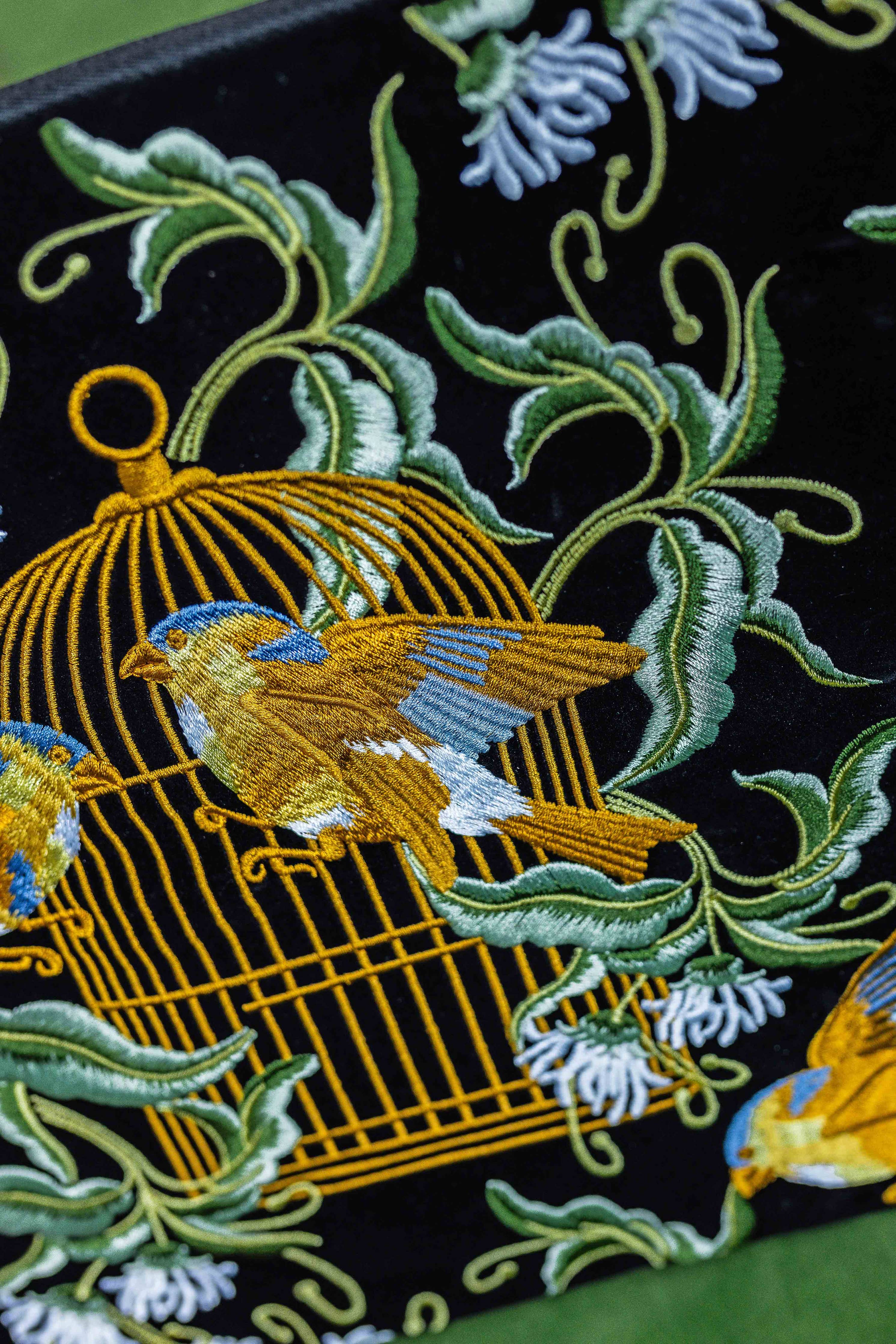 CoraCreaCrafts Bird Embroidered Notebook & Pouch - Image 10