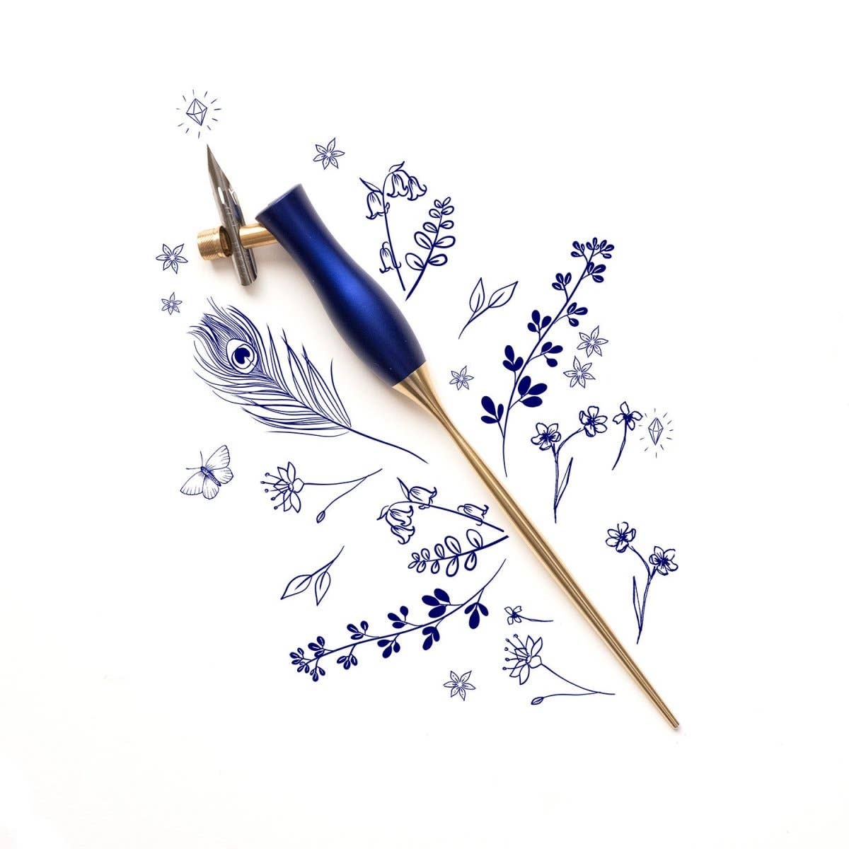 Tom's Studio Bloom Oblique Calligraphy Pen - Image 10