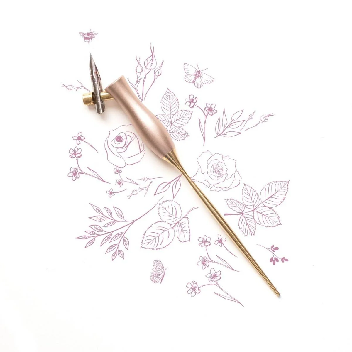 Tom's Studio Bloom Oblique Calligraphy Pen - Image 4