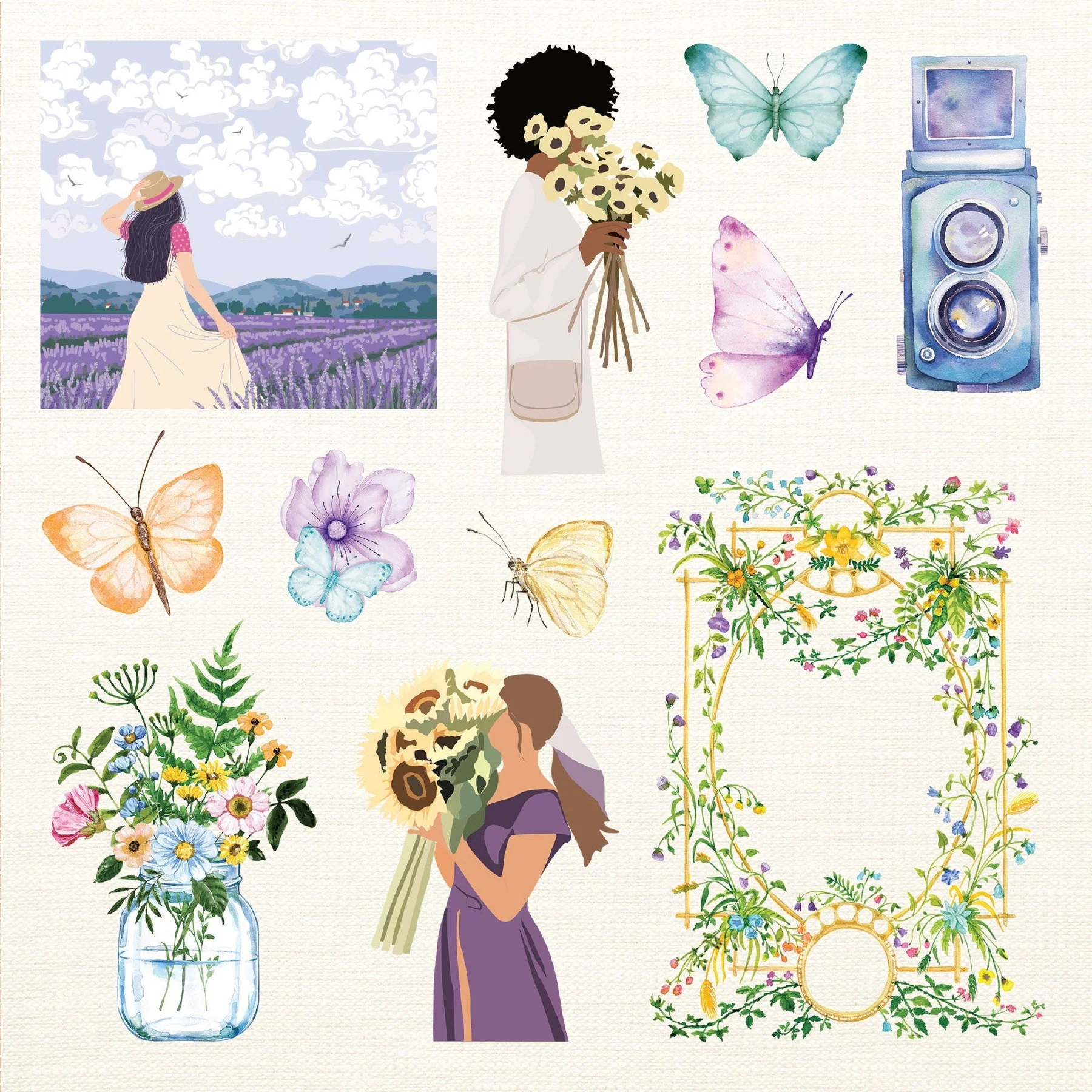 Boho Dreams Sticker Book - Image 4