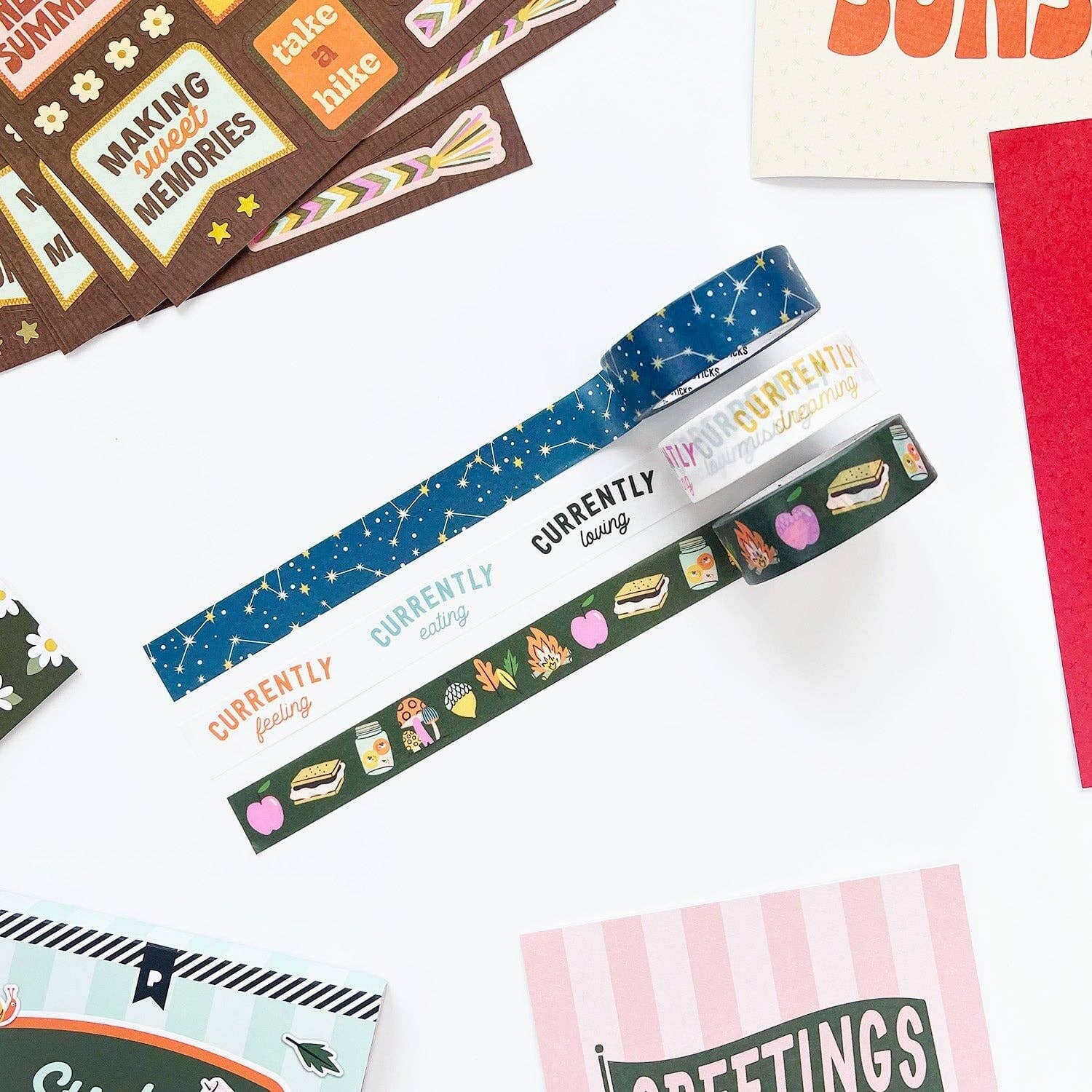Pipsticks Camp Memories Washi Tape - Image 2