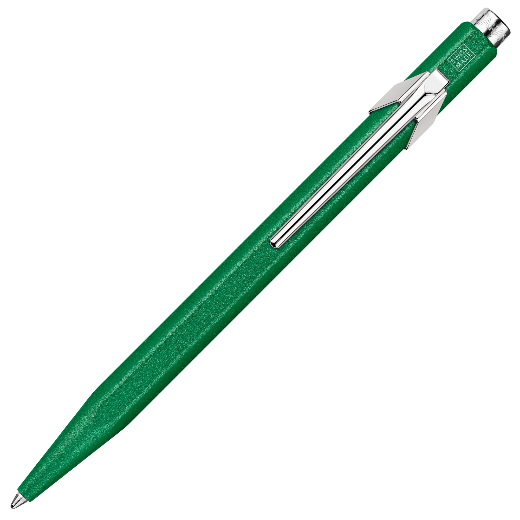 Caran d'Ache 849 Colormat-X Ballpoint Pen - Green - Image 2
