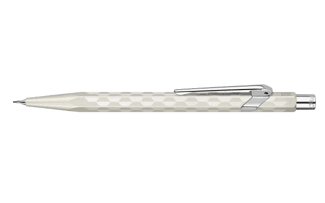 Caran d'Ache 849 Mechanical Pencil - Alpine Frost - White (Special Edition) - Image 2