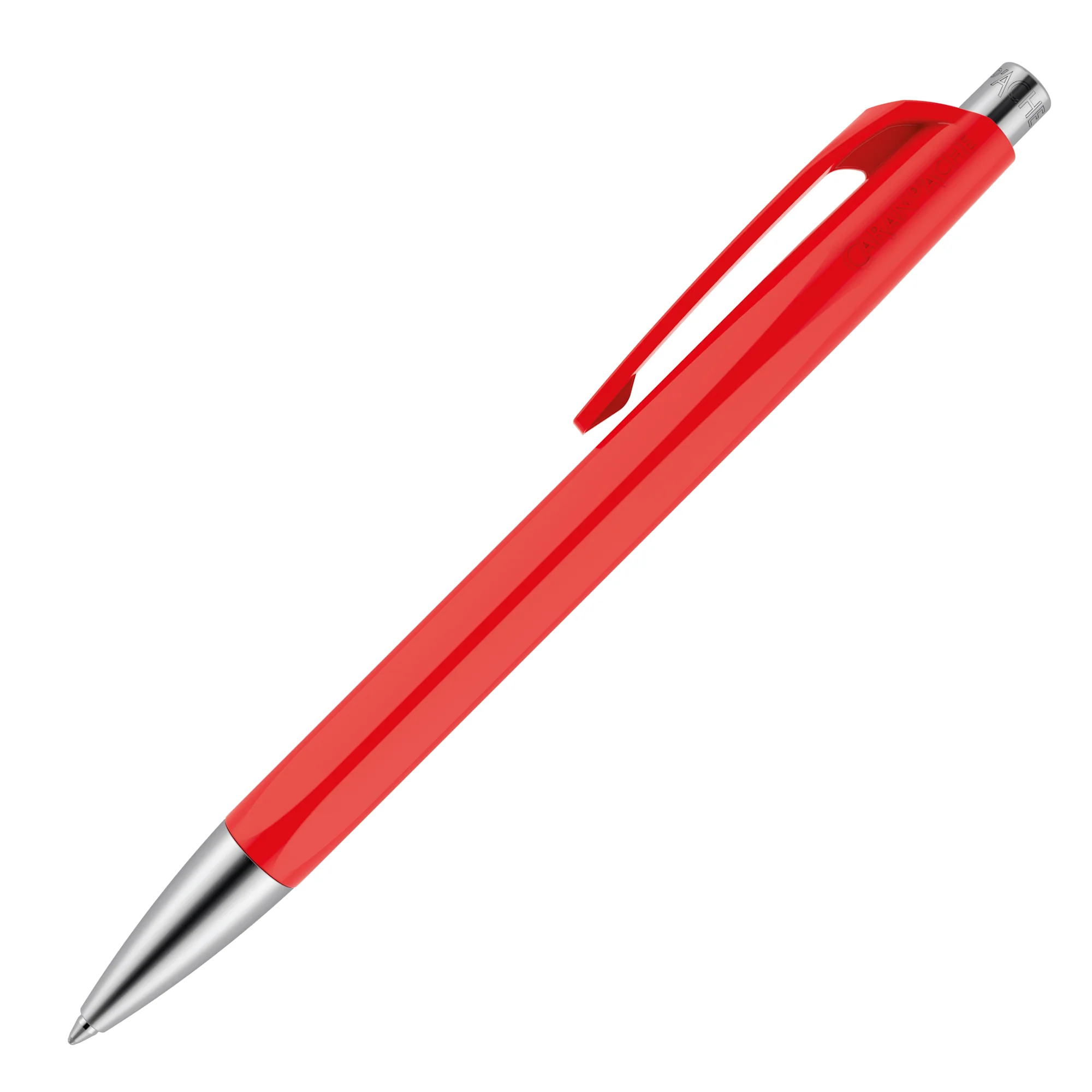 Caran d'Ache 888 Infinite Ballpoint Pen - Scarlet - Image 2