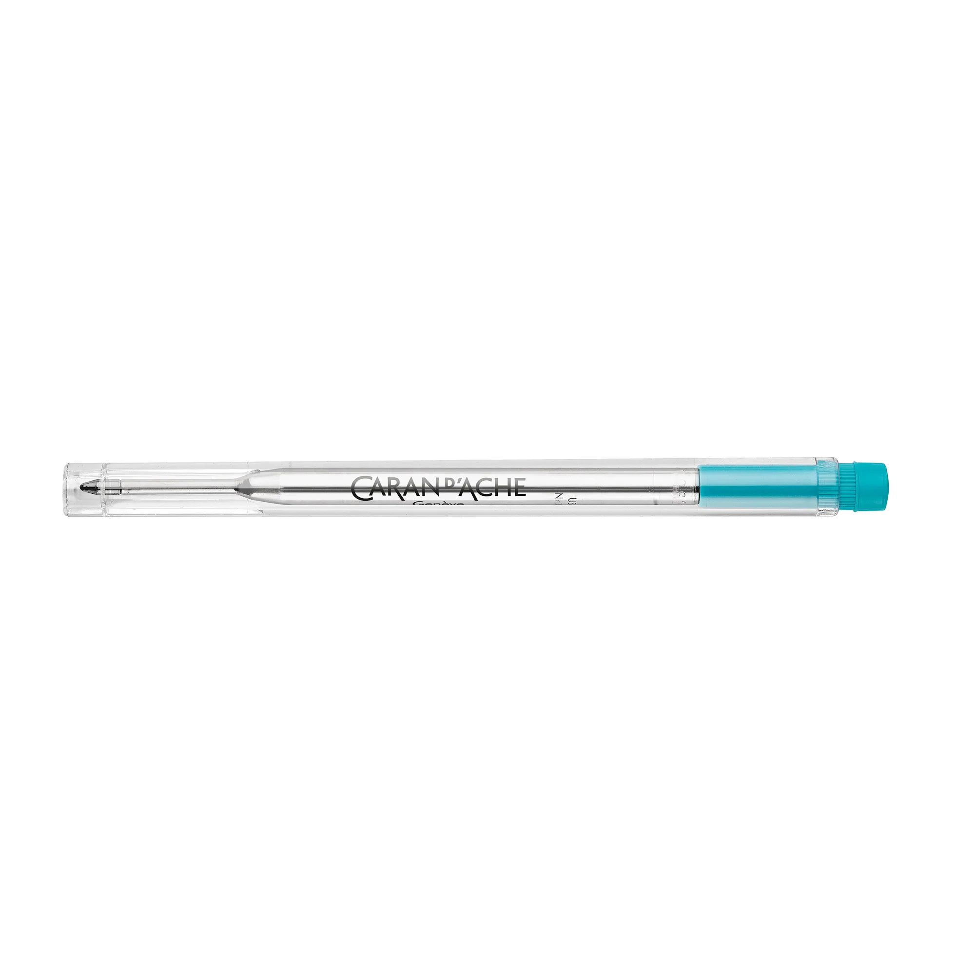 Caran d'Ache Goliath Ballpoint Refill - Turquoise - Image 2