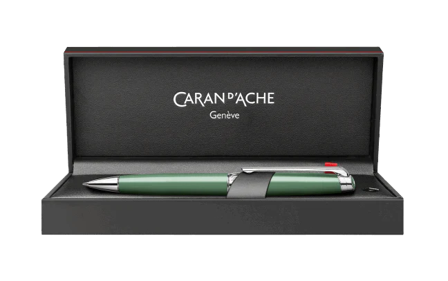 Caran d'Ache LÉMAN V2 Collection Ballpoint Pen - Sage Green (Special Edition) - Image 3
