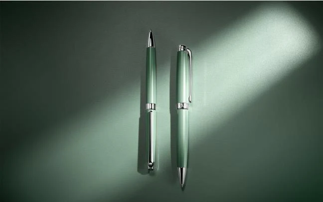 Caran d'Ache LÉMAN V2 Collection Ballpoint Pen - Sage Green (Special Edition) - Image 4