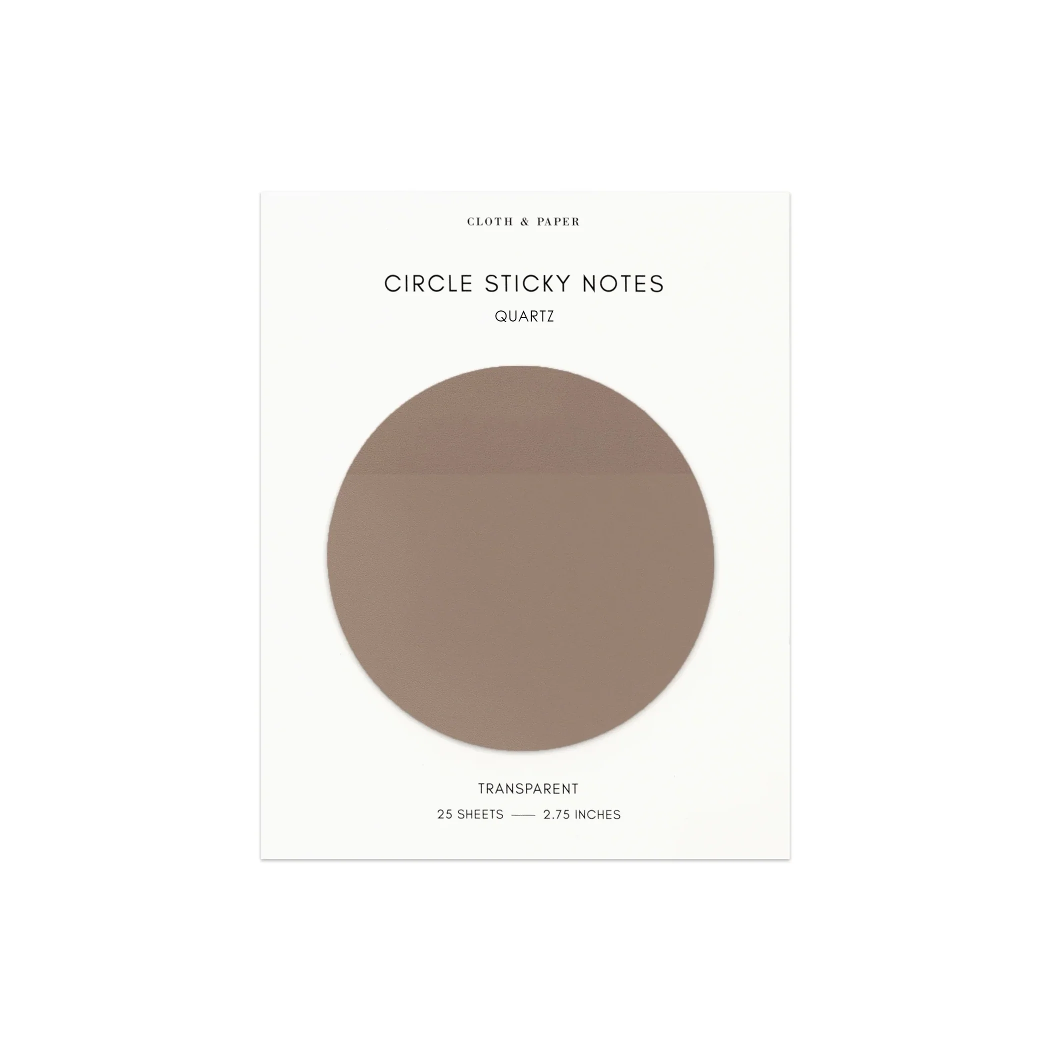 Cloth & Paper Transparent Circle Sticky Notes - Image 15