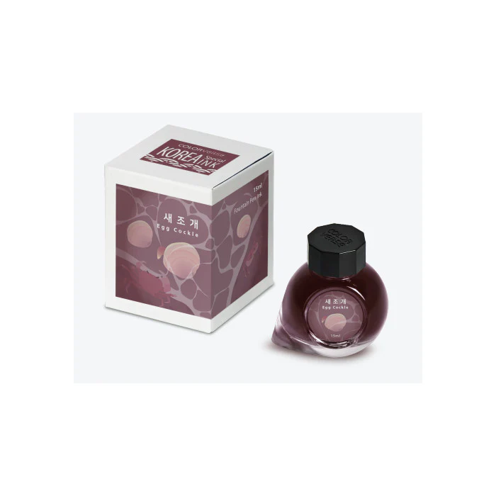 Colorverse 15ml Korea Special Bottled Ink - Egg Cockle - Image 2