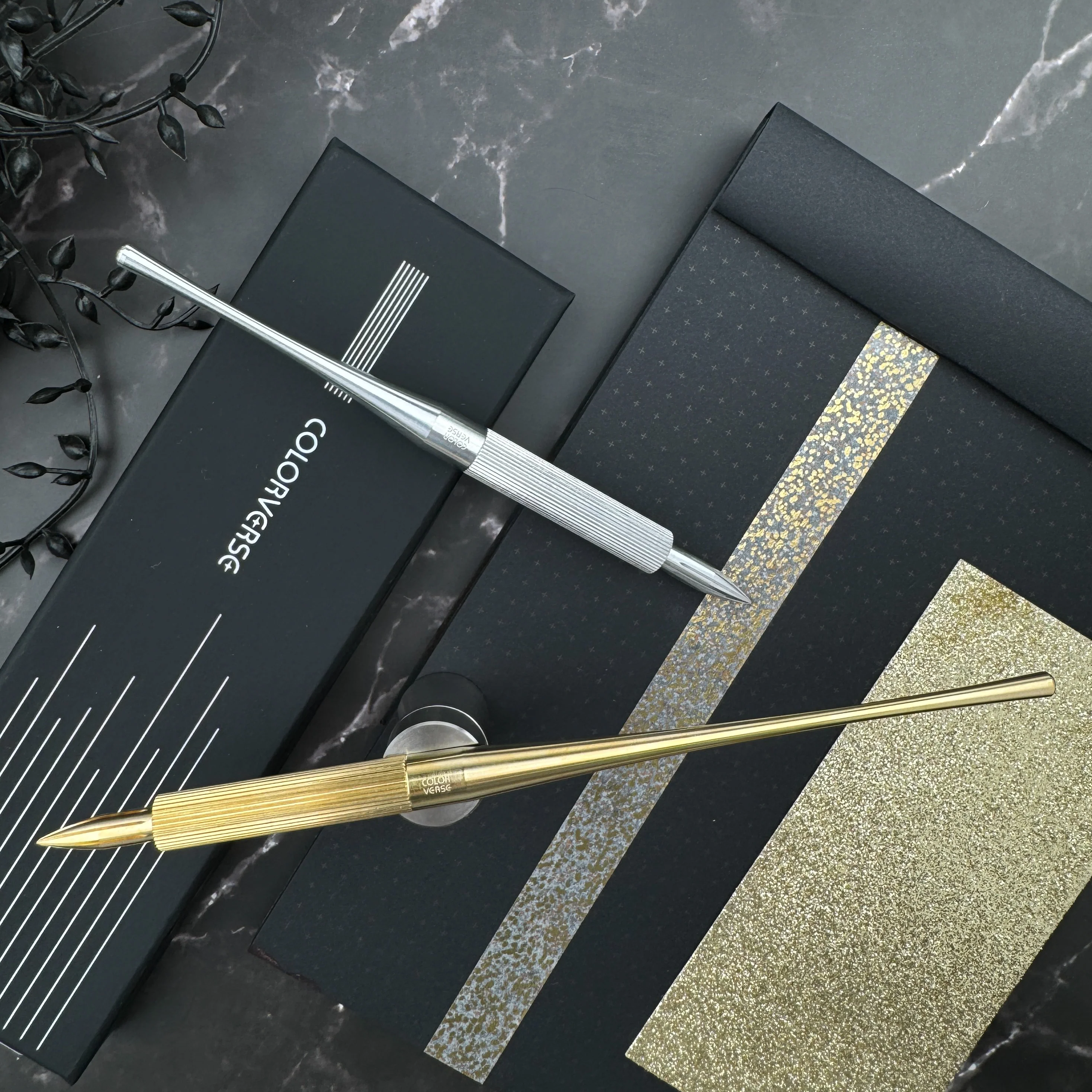 Colorverse Shuttle Dip Pen Nib - Brass - Image 4