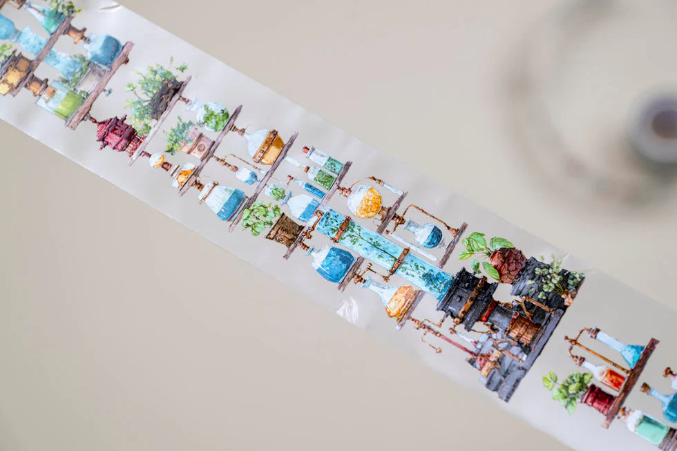 CoraCreaCrafts The Alchemist's Shelf Transparent Tape