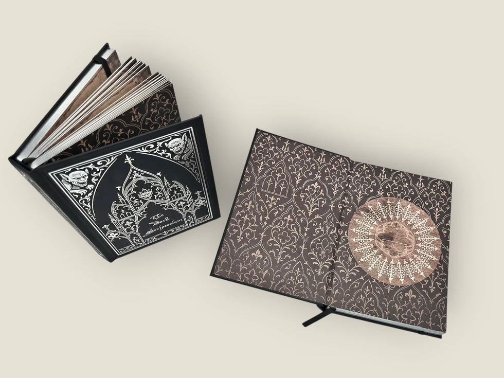 CoraCreaCrafts The Dark Scriptorium Notebook - Image 4