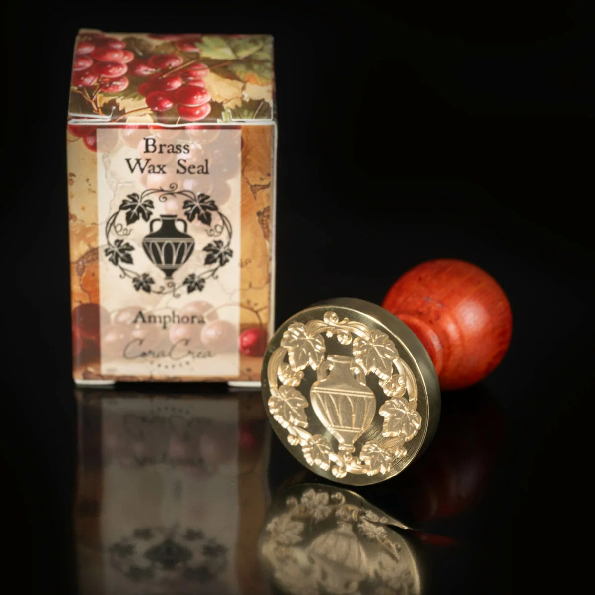 CoraCreaCrafts Wax Seal - Amphora