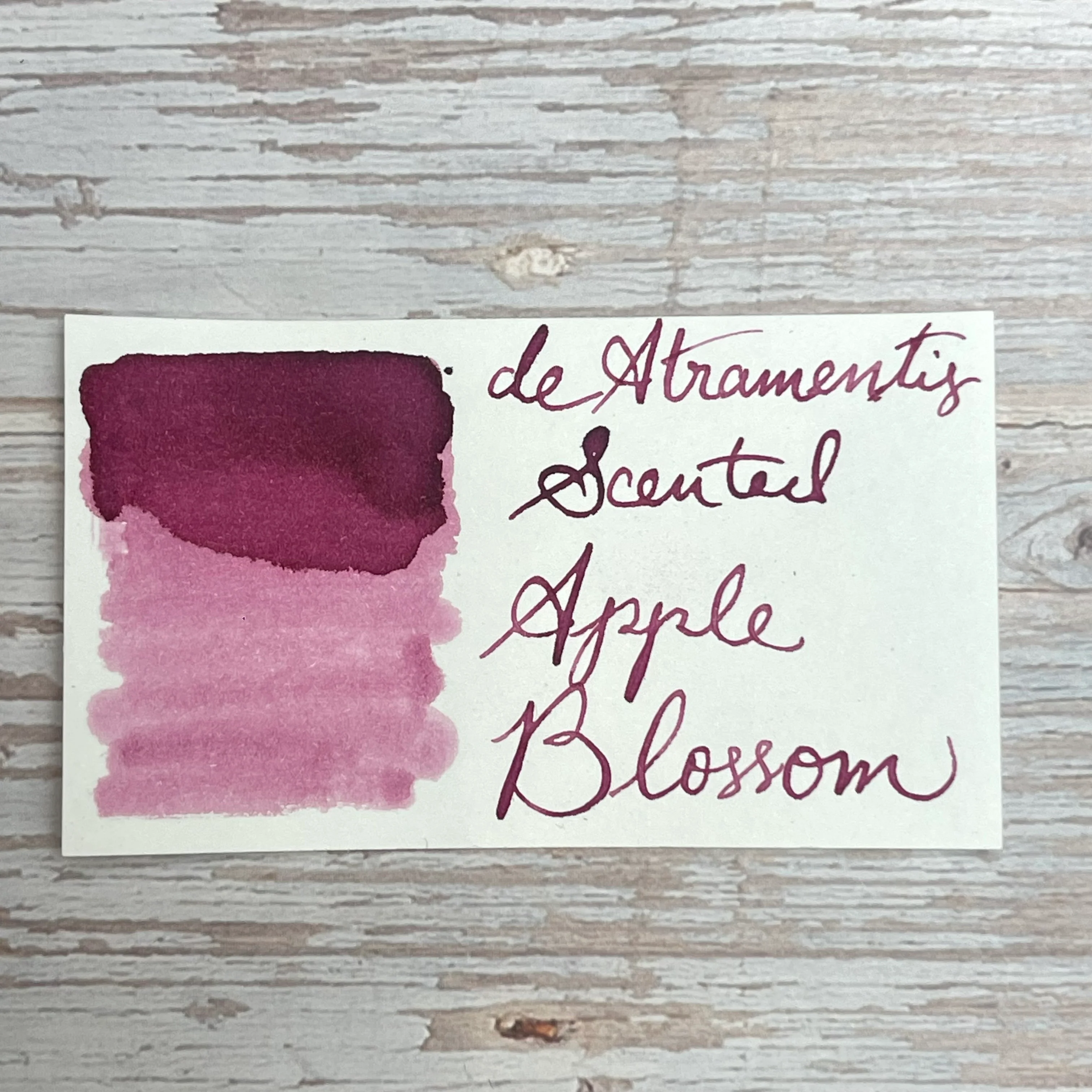 De Atramentis Scented Apple Blossom Dark Red - 45ml Bottled ink
