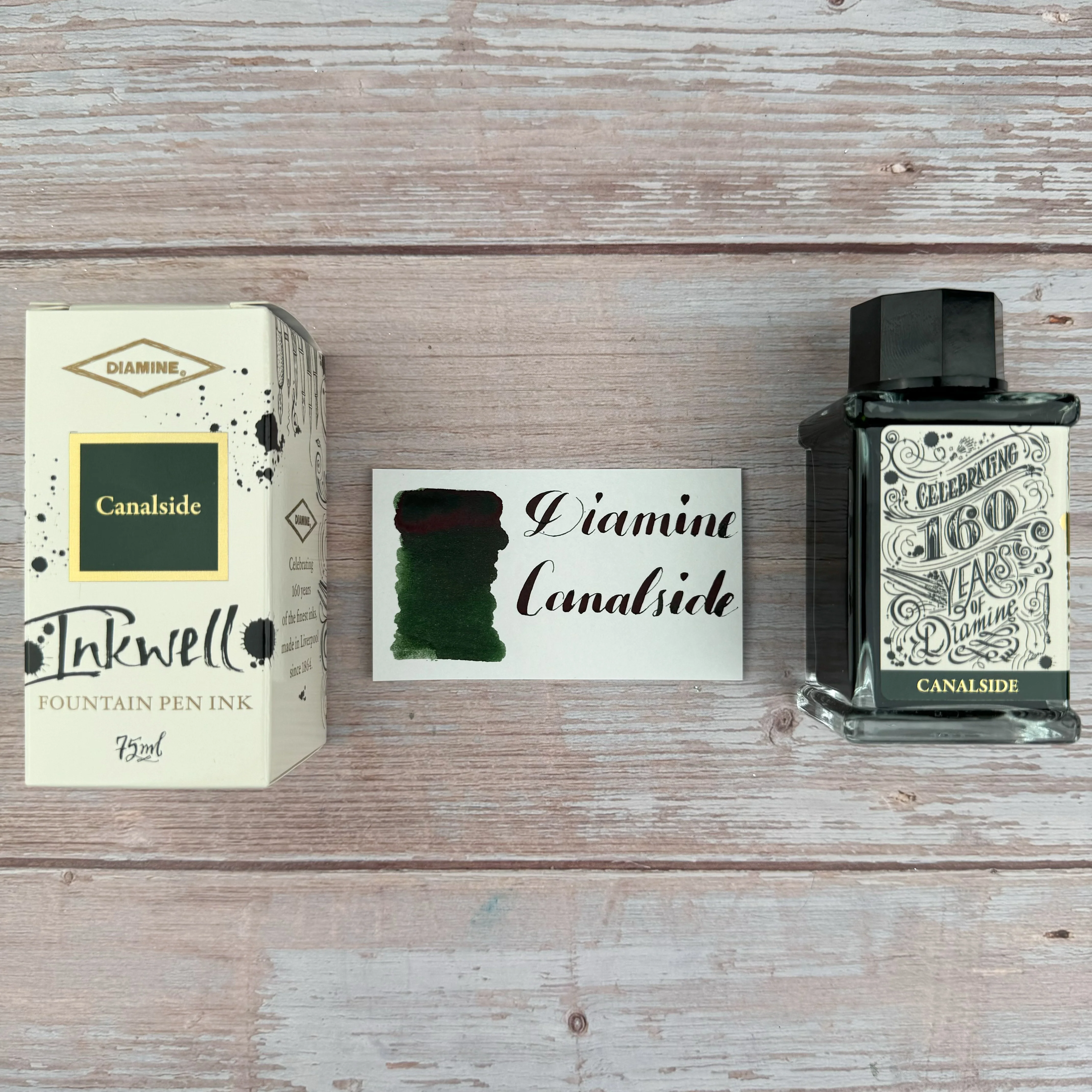 Diamine Canalside - 75ml Bottled Ink - Image 2