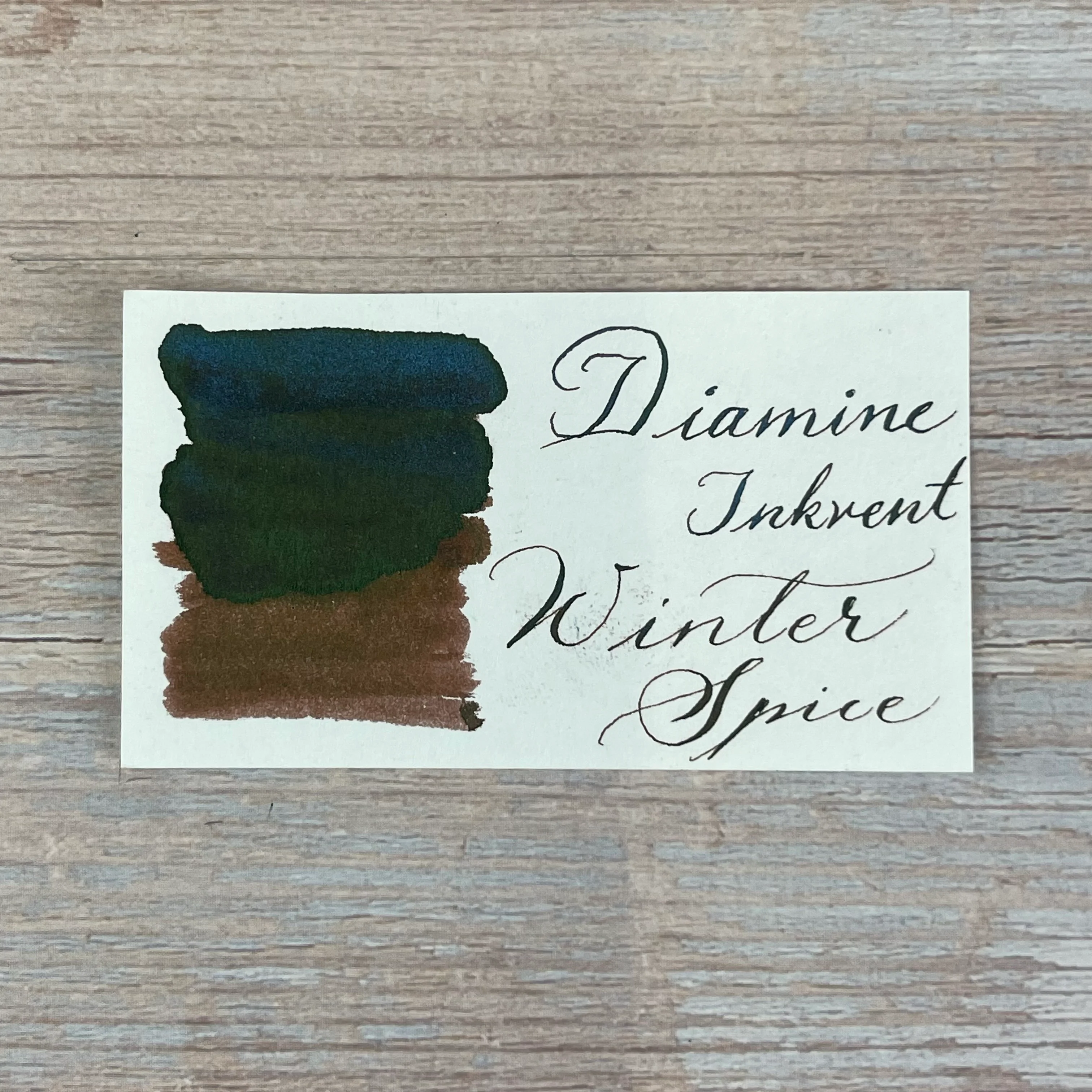 Diamine Inkvent Winter Spice - 50ml Bottled Ink