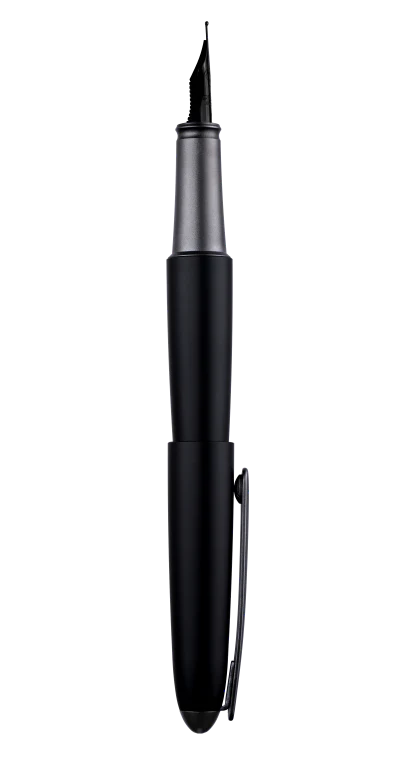 Diplomat Aero Fountain Pen - Pure Black - Image 6
